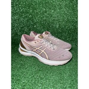 Asics Gel Nimbus 22 Women's Running Shoes Rose Pink Athletic Sneakers Size 9